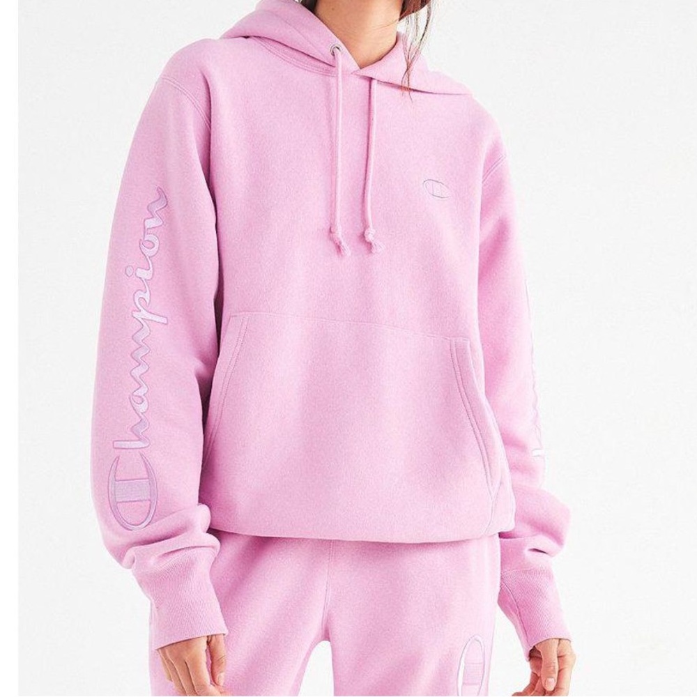 Champion Pink Hoodie